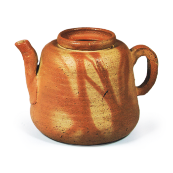 Bizen Dressing pourer with "fire marks"