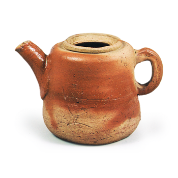 Bizen Dressing pourer with "fire marks"