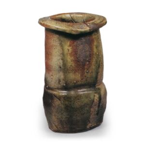 Iga Flower vase, known as "Namazume"