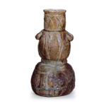 Iga Gourd-shaped flower vase with two handles