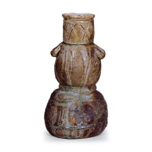 Iga Gourd-shaped flower vase with two handles