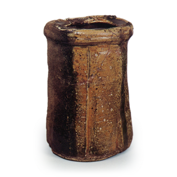 Iga Flower vase of tabimakura shape