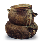 Iga Gourd-shaped water jar with two handles