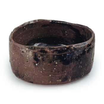 Iga "Shoe"-shaped tea bowl, known as "Suteishi"