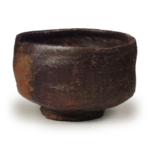 Shigaraki Tea bowl, known as "Hatsu-shigure"