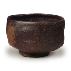 Shigaraki Tea bowl, known as "Hatsu-shigure"