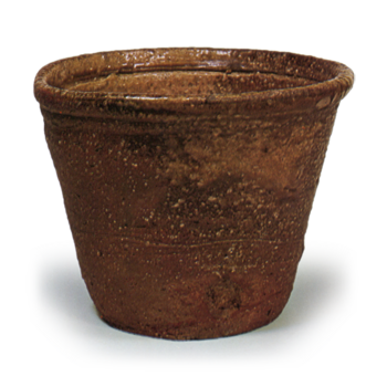 Shigaraki Water jar of onioke shape