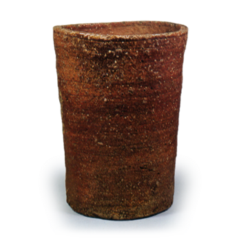 Shigaraki Water jar of onioke shape