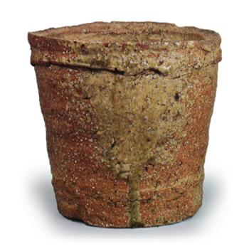 Shigaraki Water jar of onioke shape