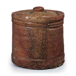 Shigaraki Water jar of yahazu-guchi shape