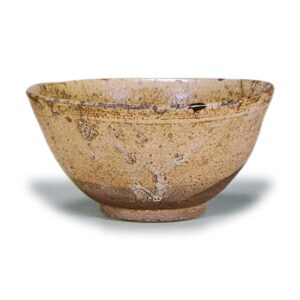 Tea bowl, known as "Nakao Karatsu", Oku-gōrai type