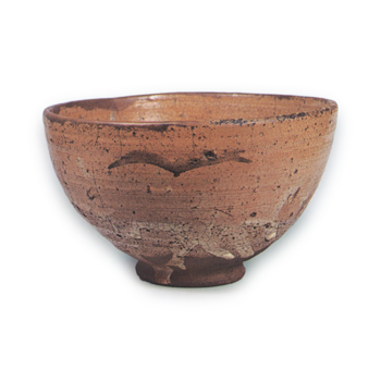 Tea bowl with grass design, E-garatsu type