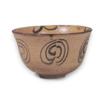 Tea bowl with spiral design, E-garatsu type