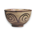 Tea bowl with spiral design, E-garatsu type