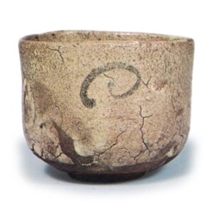 Tea bowl with roundel design, E-garatsu type