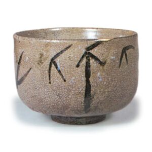 Tea bowl with bamboo design, E-garatsu type