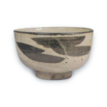 Tea bowl, E-garatsu type, underglaze red