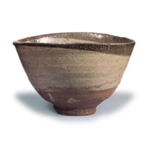 Tea bowl with black rim, known as "Suehiro"