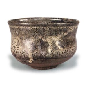 Tea bowl, Kuro-garatsu type