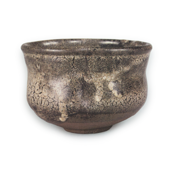 Tea bowl, Kuro-garatsu type