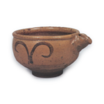 Beaked bowl with grass design, E-garatsu type