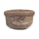 "Shoe"-shaped bowl with grass design, E-garatsu type