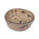 Bowl with flowering grass design, E-garatsu type