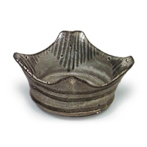 Five square mukozuke bowls, E-garatsu type