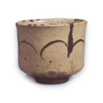 Guinomi (wine cup) with grass deisgn