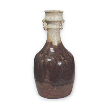 Flower vase with handles, Chōsen-garatsu type