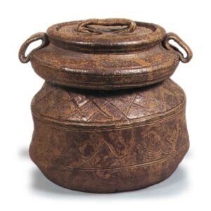 Water jar with handles, Bizen-garatsu type