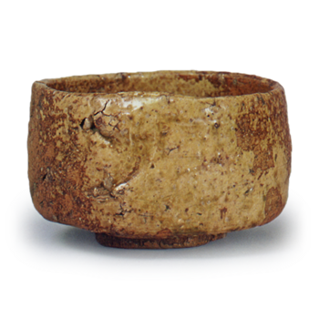 Shigaraki Tea bowl, known as "Aritoushi"