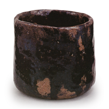 Tamba Cylindrical tea bowl