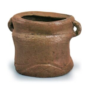 Tamba Water jar of yahazu-guchi shape with two handles