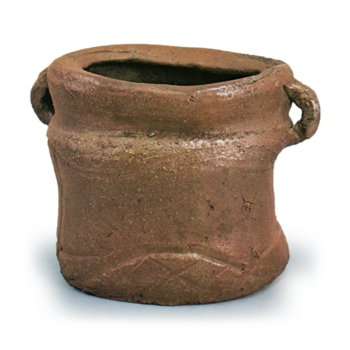 Tamba Water jar of yahazu-guchi shape with two handles