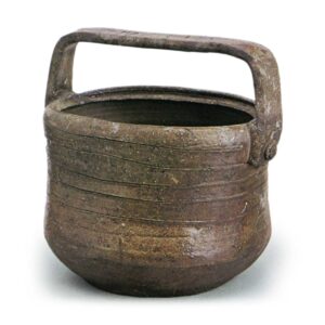 Tamba Water jar with handle across mouth