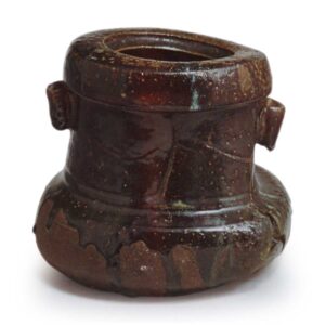 Tamba Water jar of yahazu-guchi shape with two handles