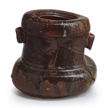 Tamba Water jar of yahazu-guchi shape with two handles