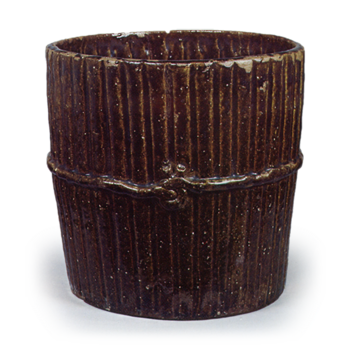 Tamba Water jar of tabane-shiba (bounded brushwood) shape