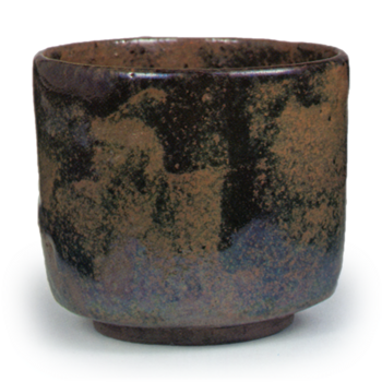 Tamba Cylindrical tea bowl