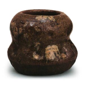 Tamba Gourd-shaped hiire (small charcoal bowl)