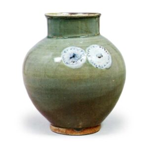 Jar with chrysanthemum design, 