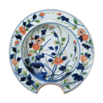 Dish with, enamelled ware