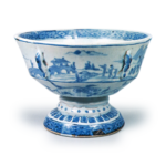 Eisen: footed bowl in the style of ko-sometsuke (southern Chinese blue and white ware made in Late Ming-Early Ch'ing dynasties)