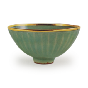 Celadon Chawan Mangetsu