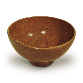 Puppet Type Celadon Chawan