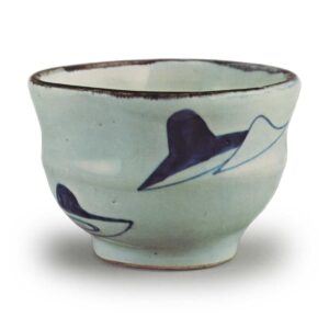 Antique blue and white Chawan