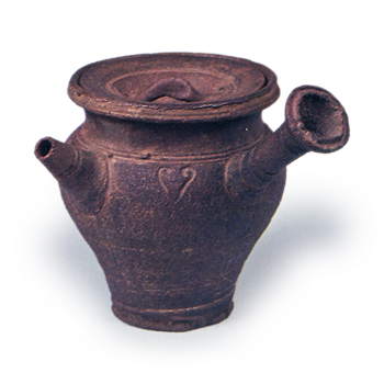 Mokubei: teapot in namban style