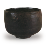 Chojiro Black Raku Chawan Oguro