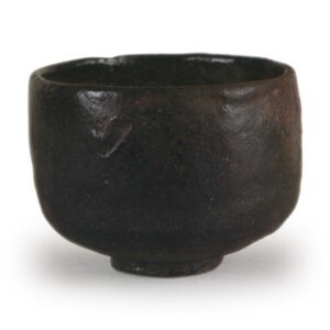 Chojiro Black Raku Chawan Oguro